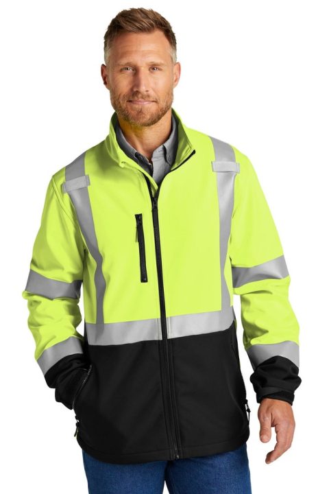 CornerStone Men’s ANSI 107 Class 3 Soft Shell Jacket CSJ503
