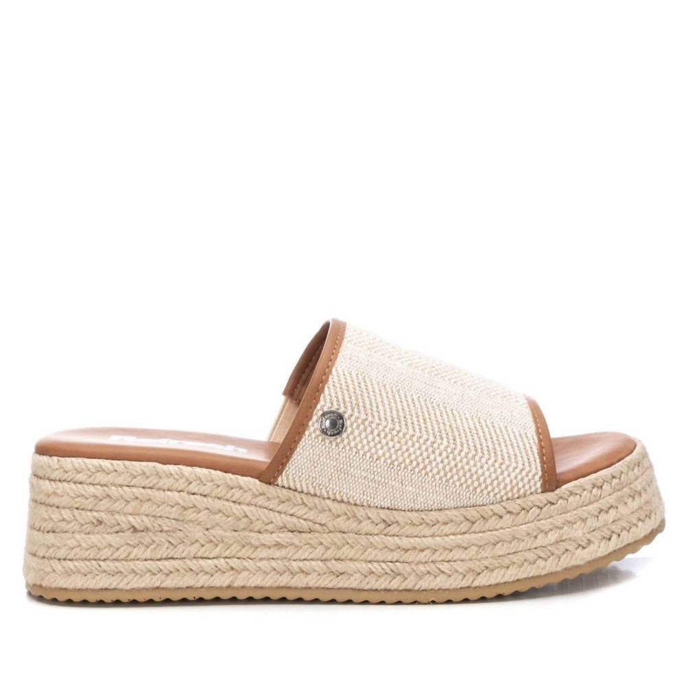 Women’s Wedge Sandals In Beige 7703578443836