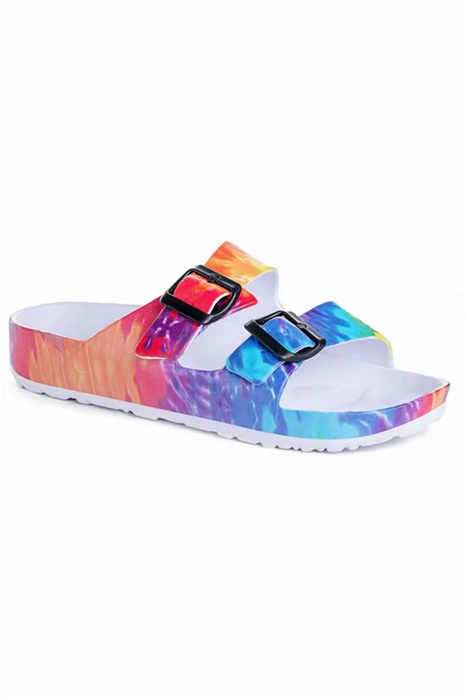 Women’s Waterslide Sandals In Multi-Colored 7832204771388