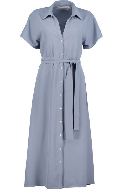 Women’s Aston Shirt Dress In Celestial 7703578771516