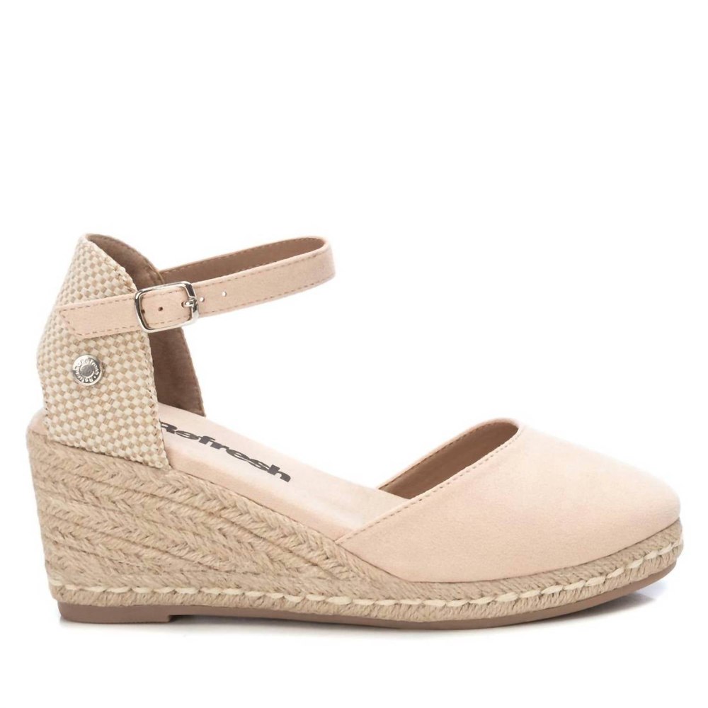Women’s Wedge Sandals In Beige 7703582703676