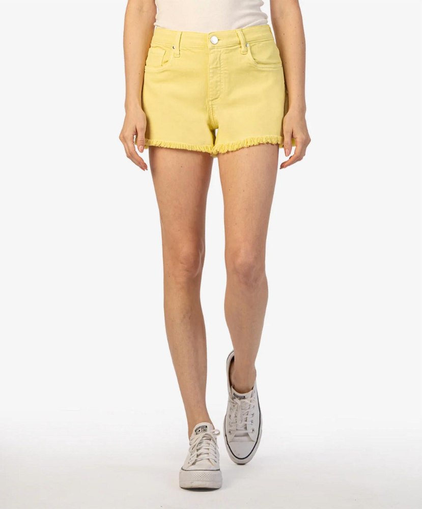 Jane High Rise Short In Lemon Drop 7803906555964