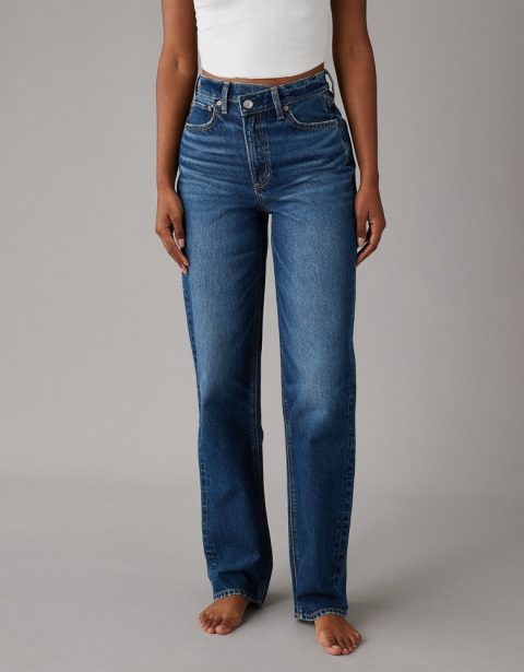AE Strigid Super High-Waisted Baggy Straight Jean 7703586406460