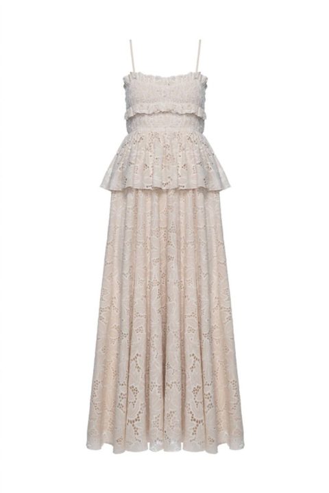 Amara Dress In Stone 7703590076476