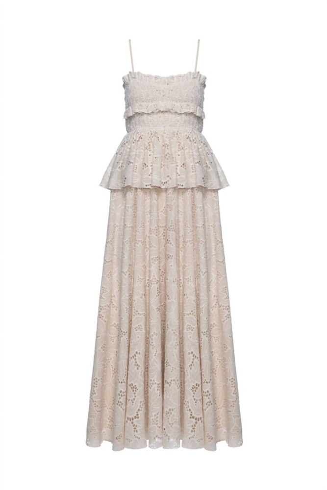 Amara Dress In Stone 7703590076476