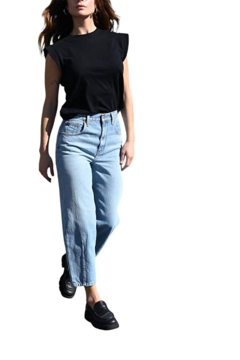 Iris Relaxed Taper Jeans In Arcadia 7803915796540