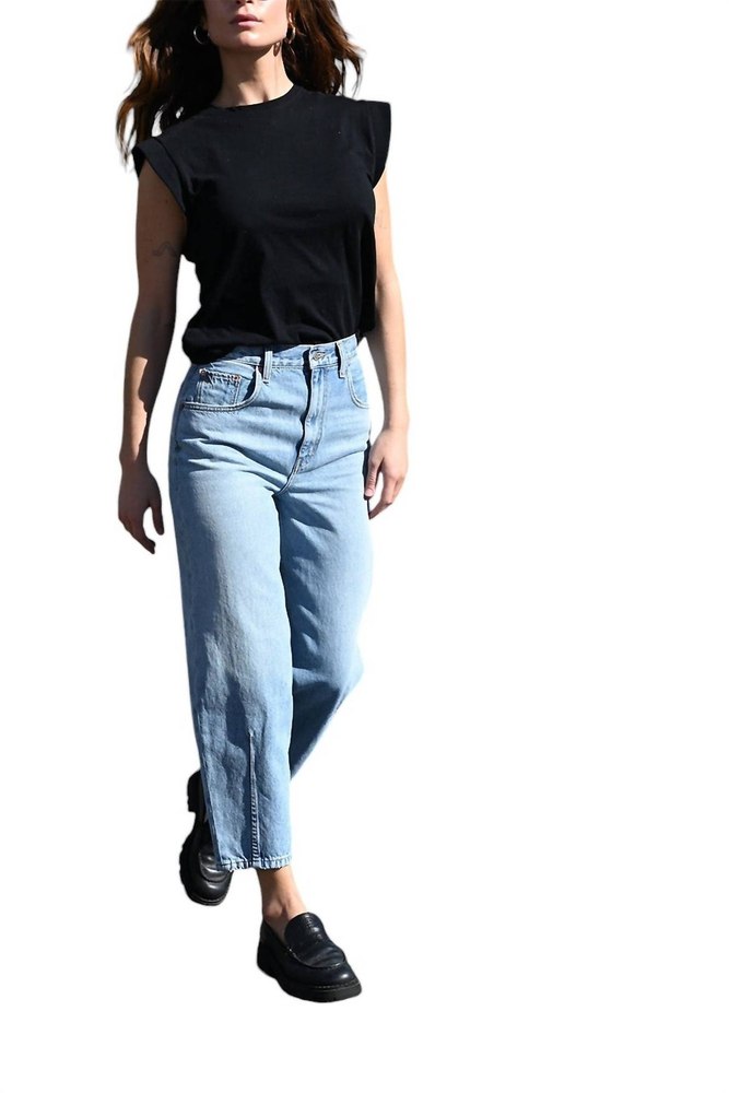 Iris Relaxed Taper Jeans In Arcadia 7803915796540