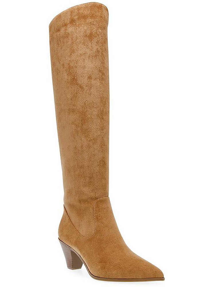 Womens Tall Pointed Toe Knee-High Boots 7803915042876