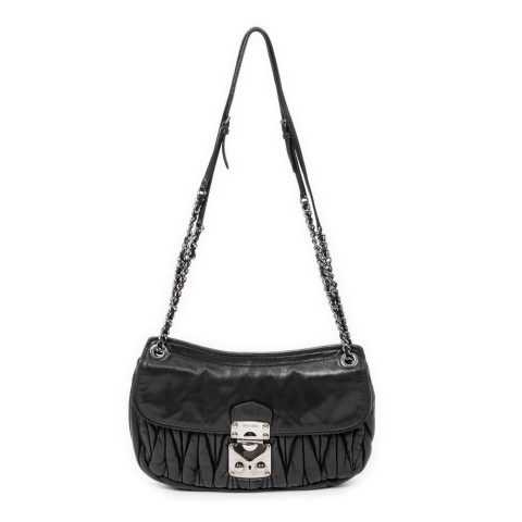 Pushlock Chain Flap Crossbody 7832582946876