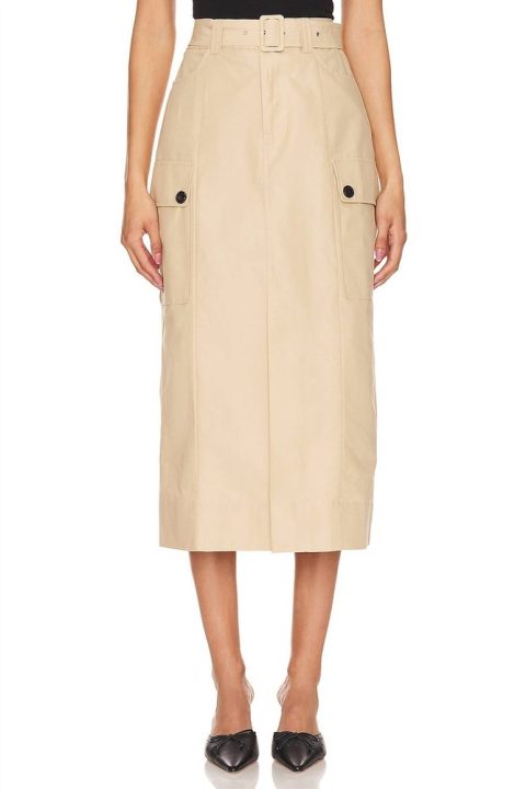 Cyrus Skirt In Khaki 7803919401020