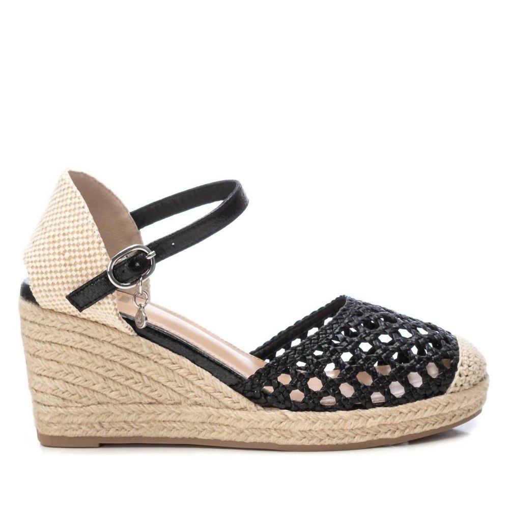 Women’s Wedge Sandals In Black 7703598170172