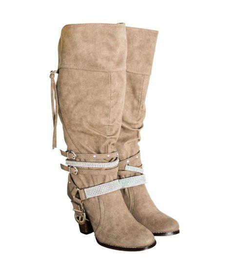 Women’s Stacey Boots In Taupe 7803922120764