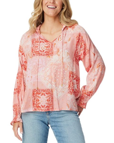 Roller Rabbit Maisie Patchwork Jay Top 7803927658556