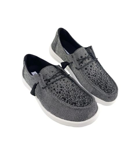 Women’s Maco Water Drop Sneaker In Black 7803928313916