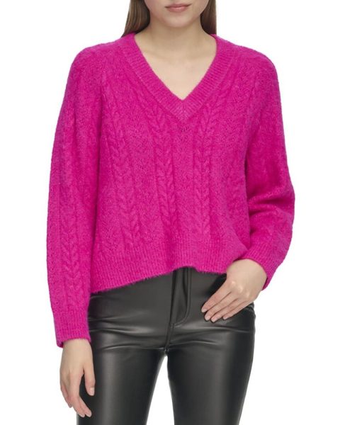 DKNY Novelty Knit Sweater 7803930902588
