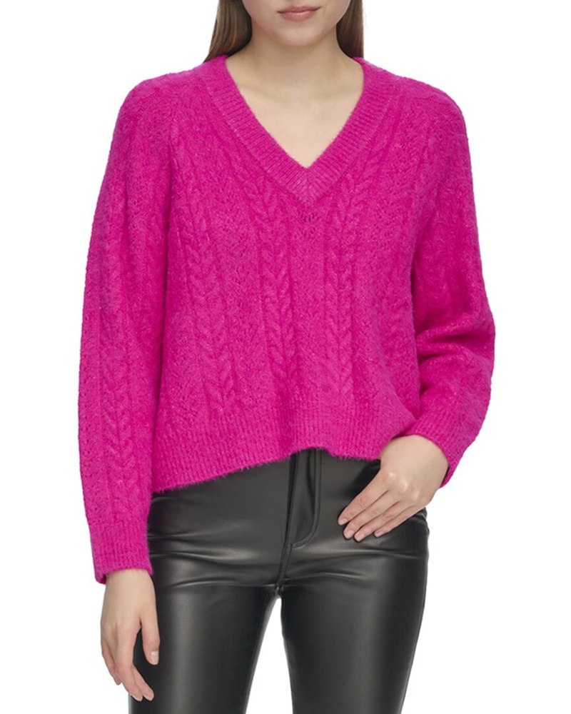 DKNY Novelty Knit Sweater 7803930902588