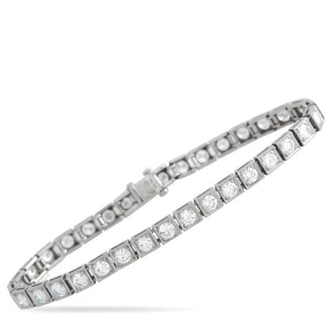 LB Exclusive Platinum 6.0ct Diamond Bracelet MF23-012224