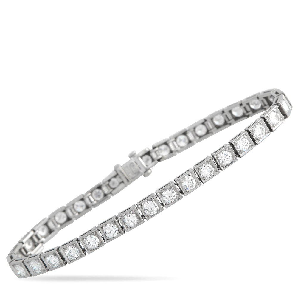 LB Exclusive Platinum 6.0ct Diamond Bracelet MF23-012224