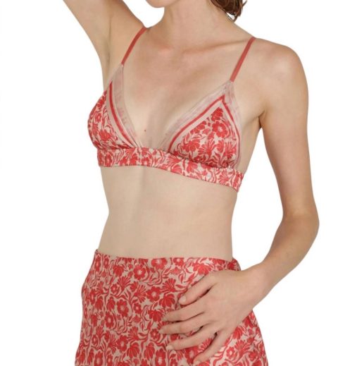 Nitzan Bra In Red Print 7803931328572