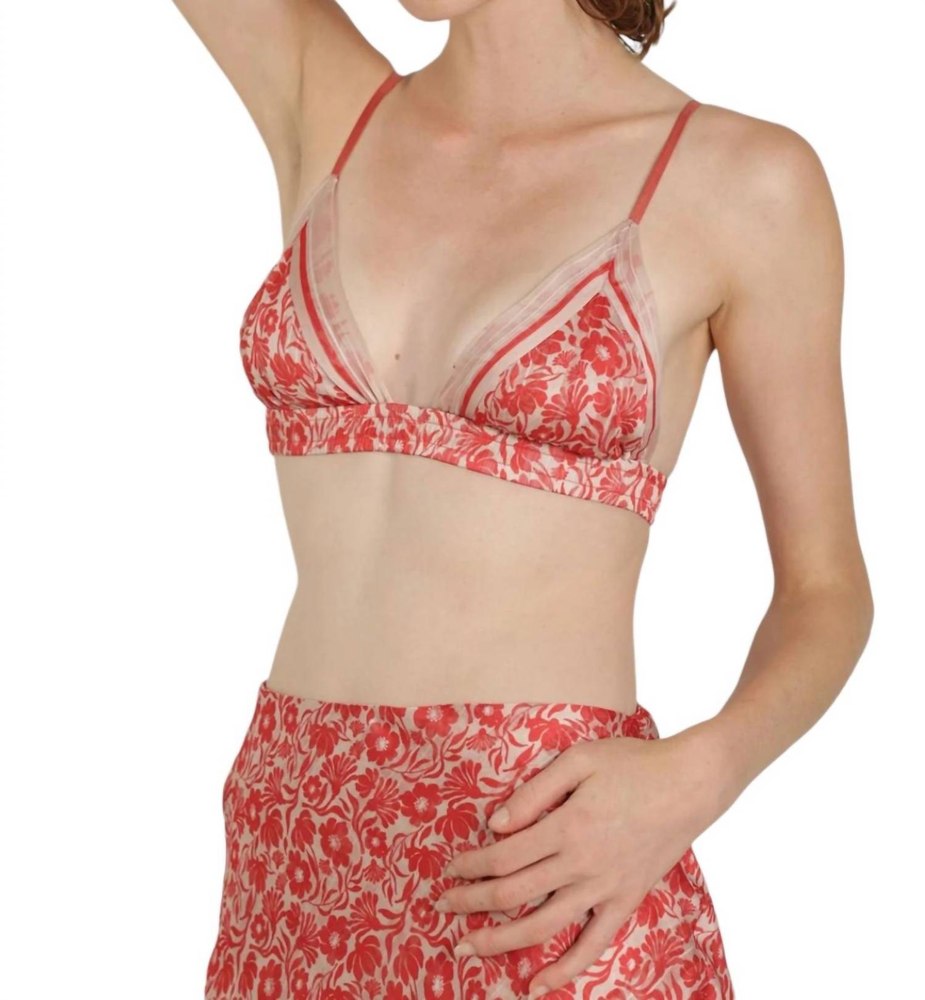 Nitzan Bra In Red Print 7803931328572