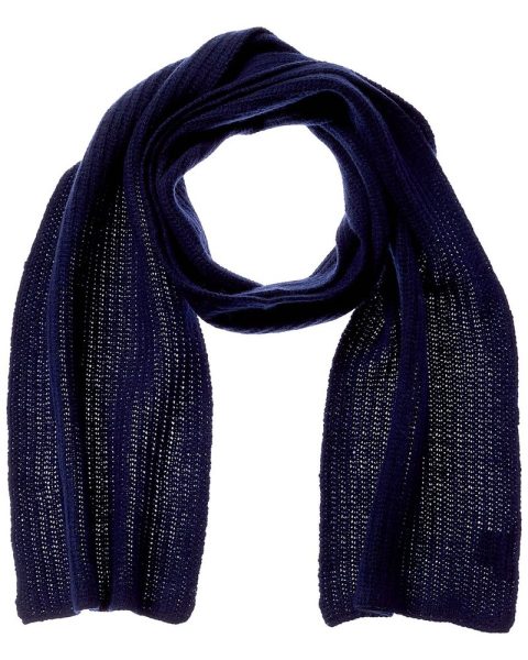 Portolano Racking Stitch Cashmere Scarf 7803931557948