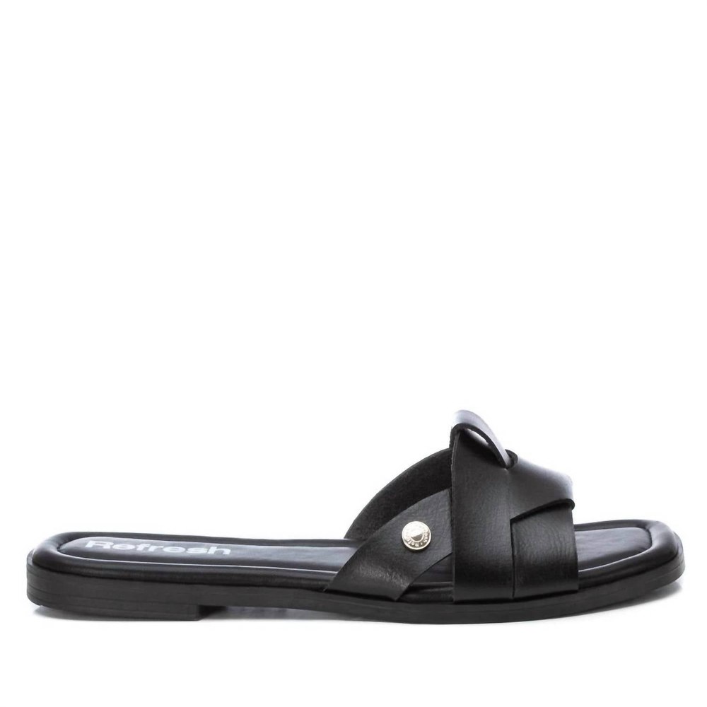 Women’s Flat Sandals In Black 7703603806268