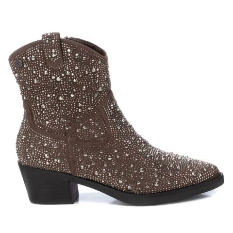 Women’s Cowboy Booties In Taupe 7803937226812