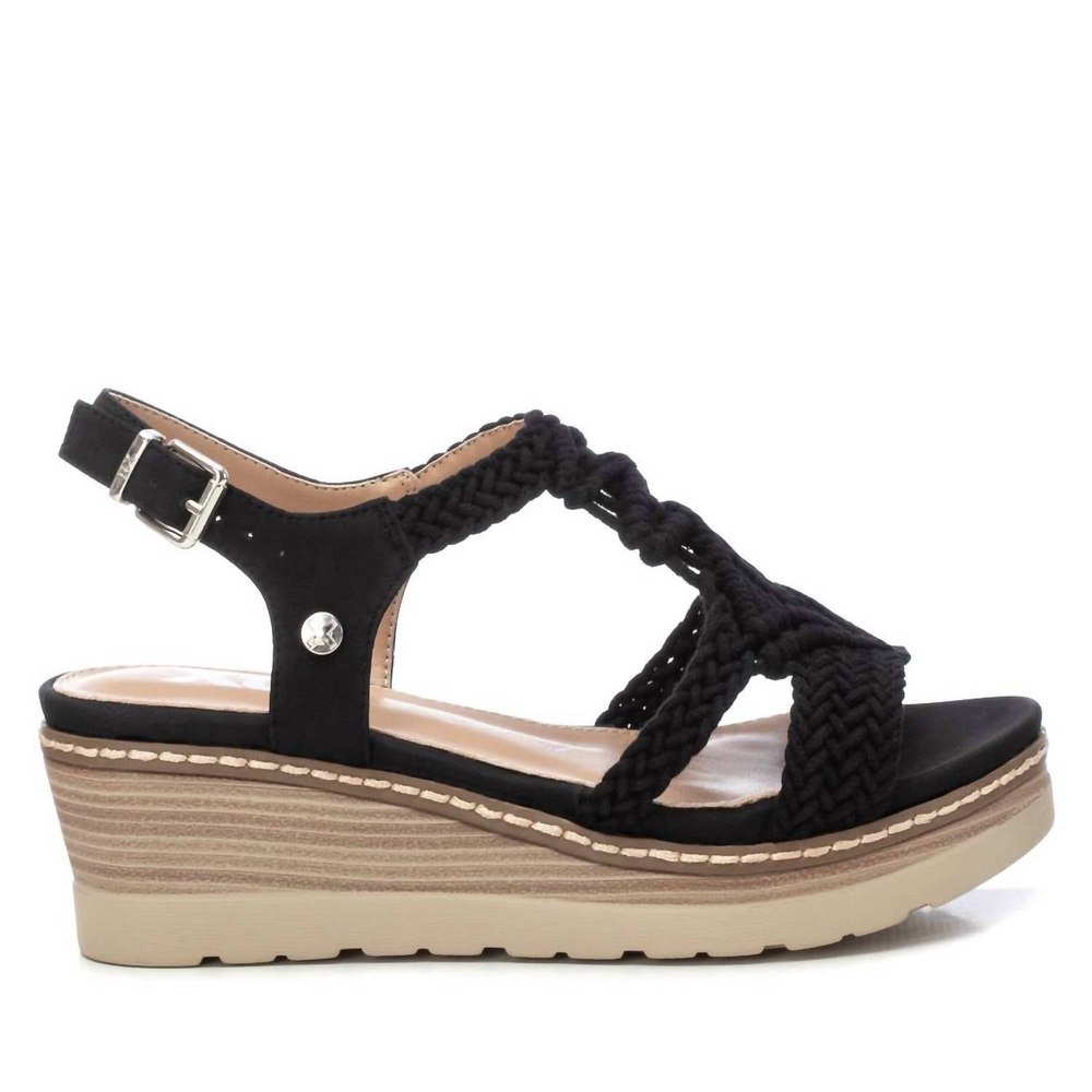 Women’s Wedge Sandals In Black 7703607246908
