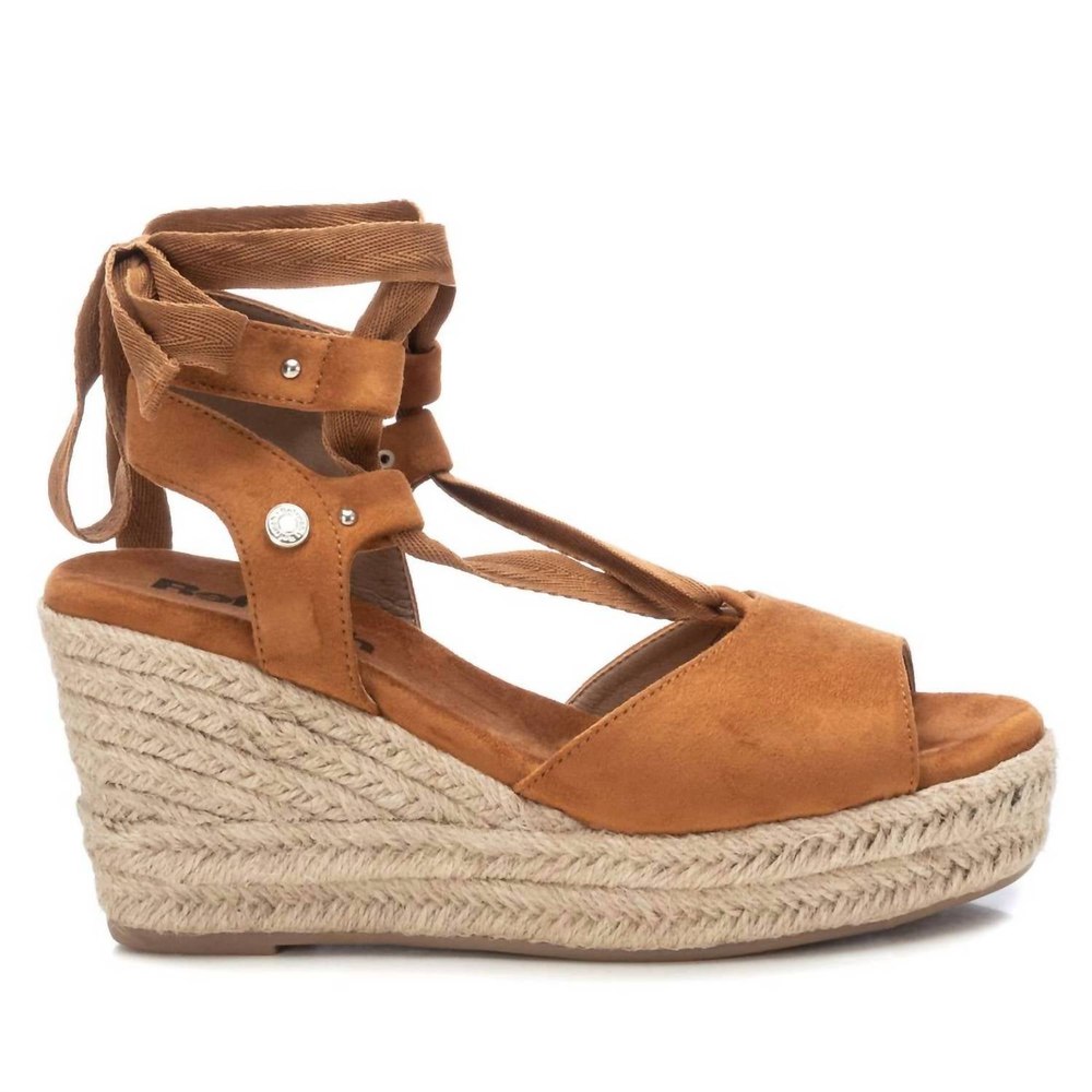 Women’s Wedge Sandals In Camel 7703607738428