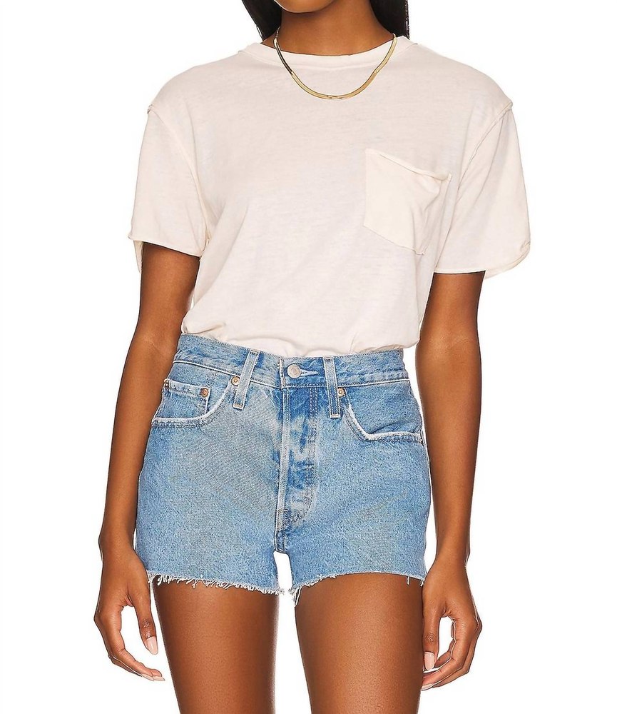 Vella Tee In White Swan 7803945615420