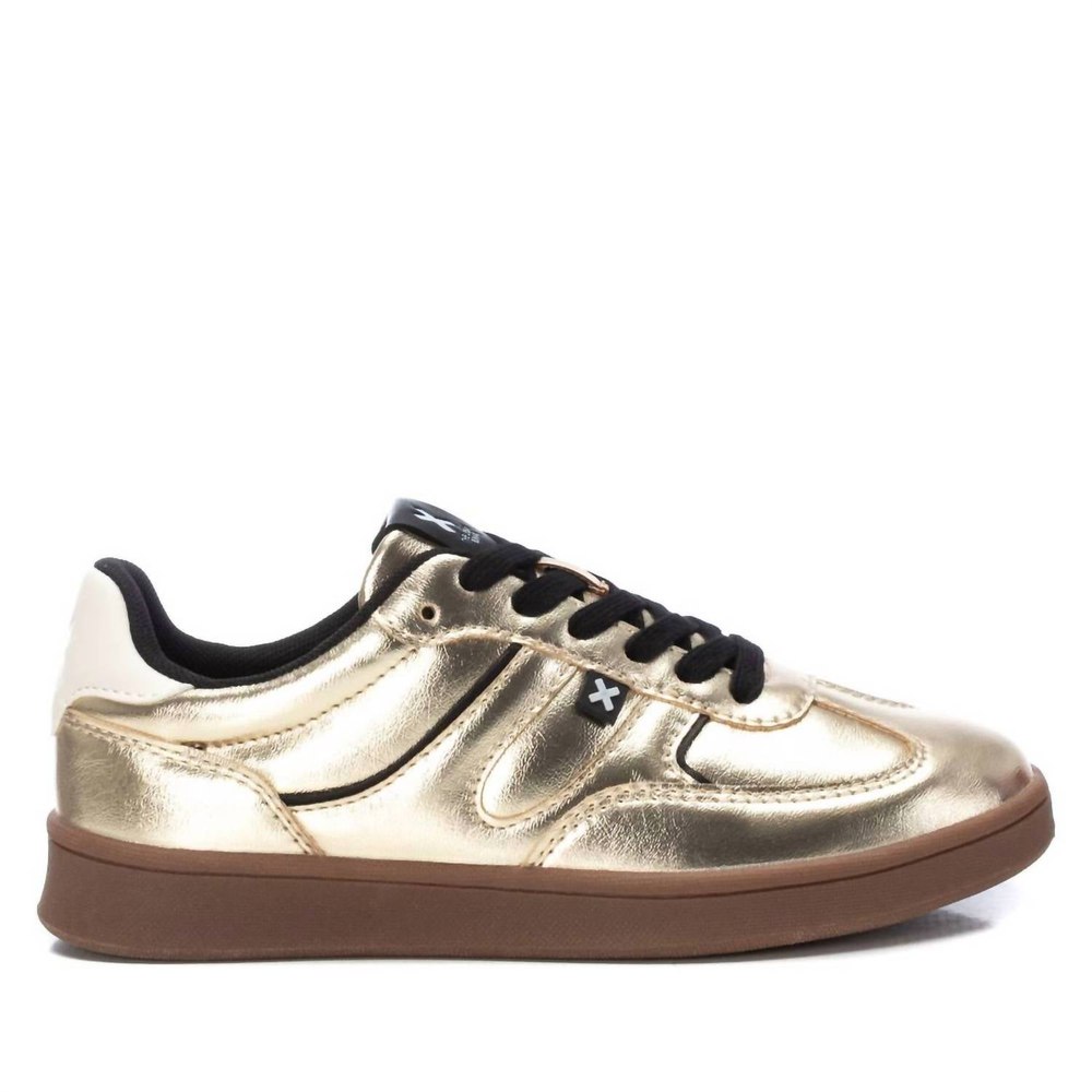 Women’s Trainer Sneakers In Gold 7803949973564