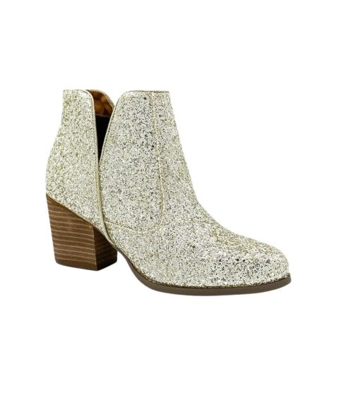 Women’s Fiera Booties In Gold 7803950792764