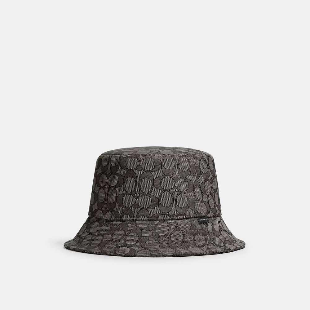 Coach Outlet Signature Jacquard Bucket Hat 7832588091452