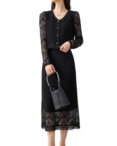 OUNIXUE 2pc Blazer & Skirt Set 7703661477948