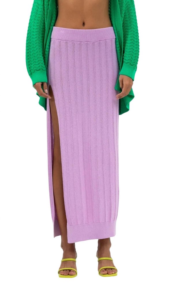 Lace Skirt In Lilac 7703664754748