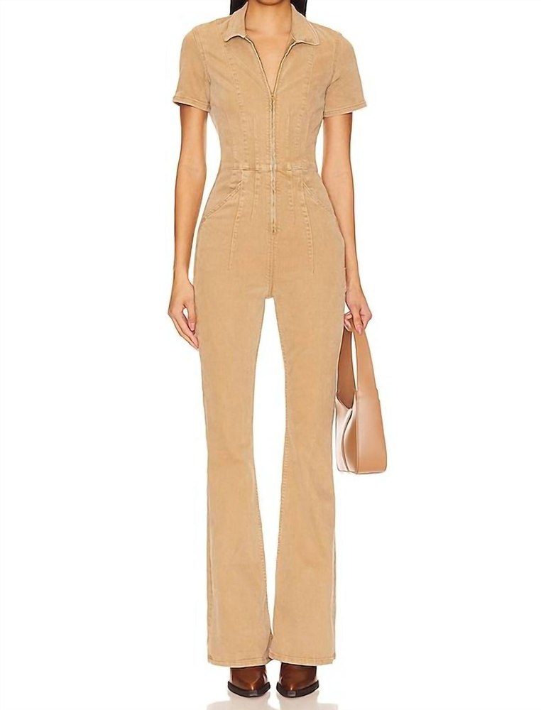 Jayde Flare Jumpsuit In Pier 17 7703665115196