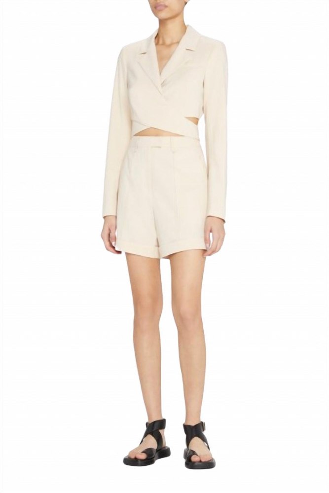 Nella Tailoring Romper In Biscotti 7703662035004