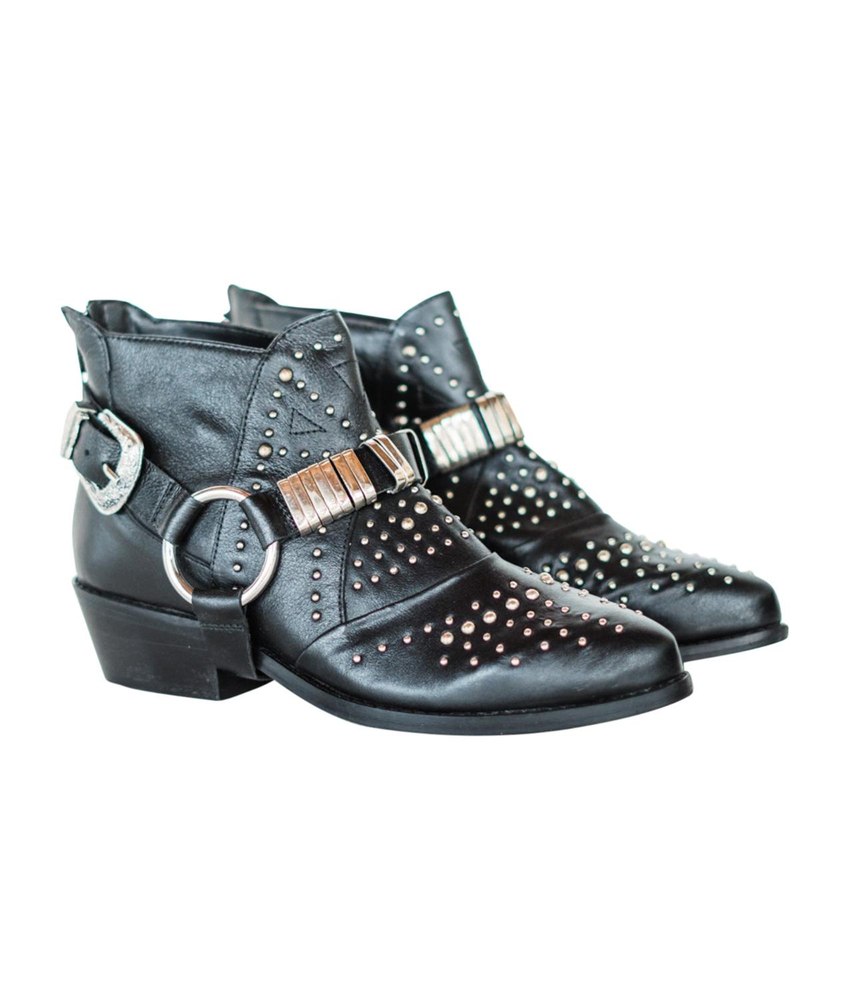 Women Lottie Bootie In Black 7803957215292