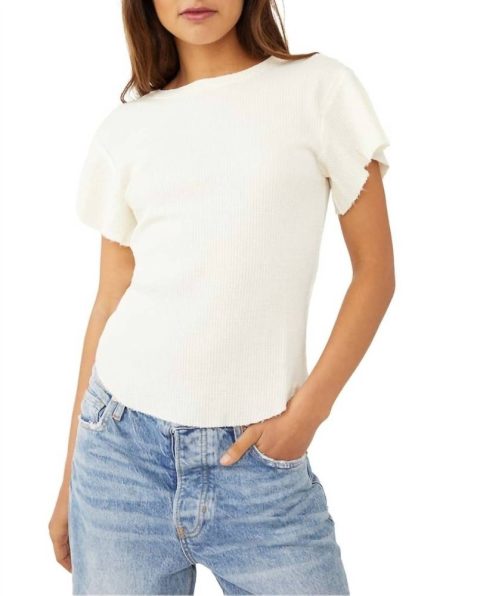 What’s Up Baby Waffle Tee In Tofu 7803964489788