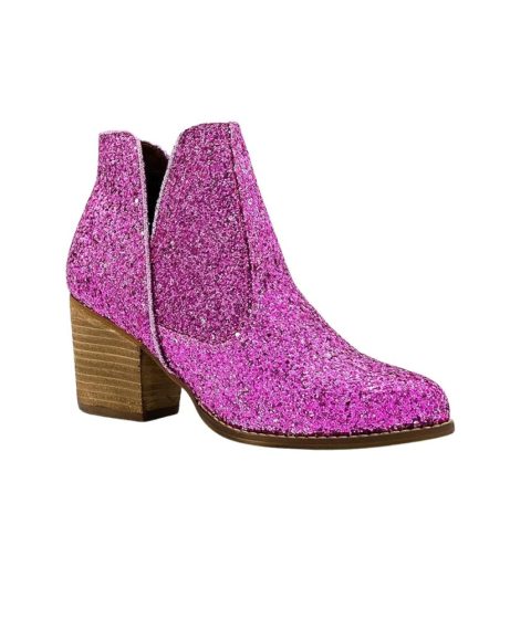 Women’s Fiera Booties In Pink 7803968979004