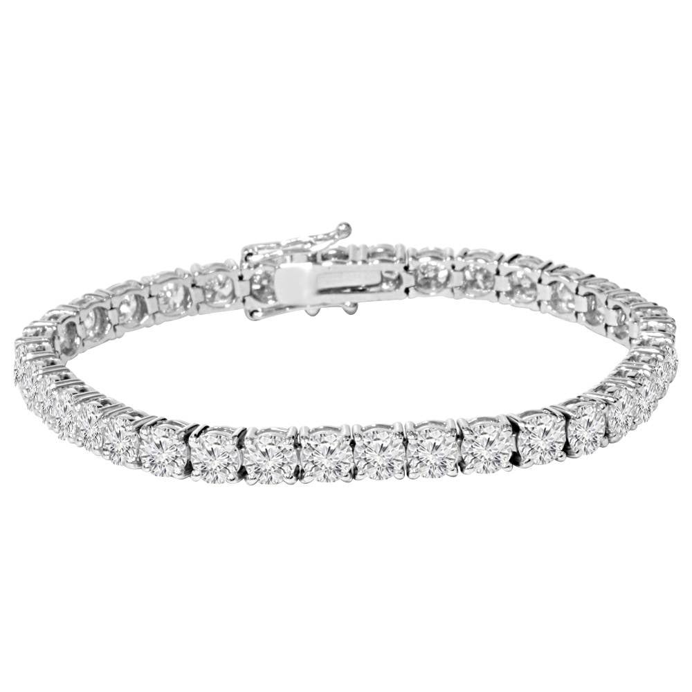 9 1/2 ct Genuine Diamond Tennis Bracelet 7