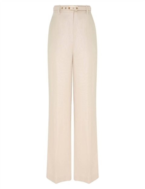 Matchmaker Straight Leg Pant In Straw