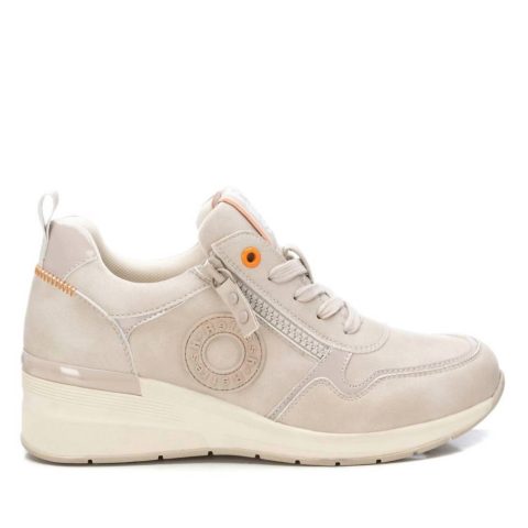 Women’s Wedge Trainer Sneakers In Ice 7803980054588