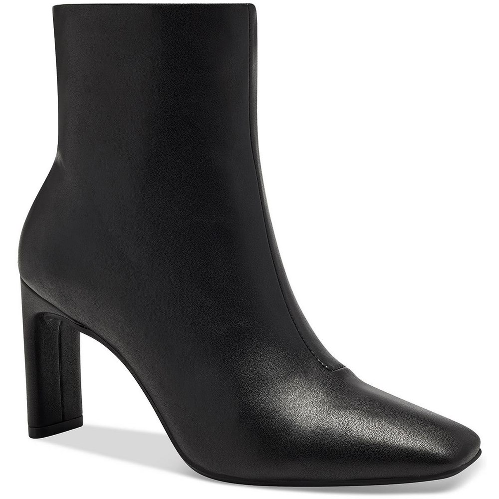 Terrie Zipper Block Heel Ankle Boots