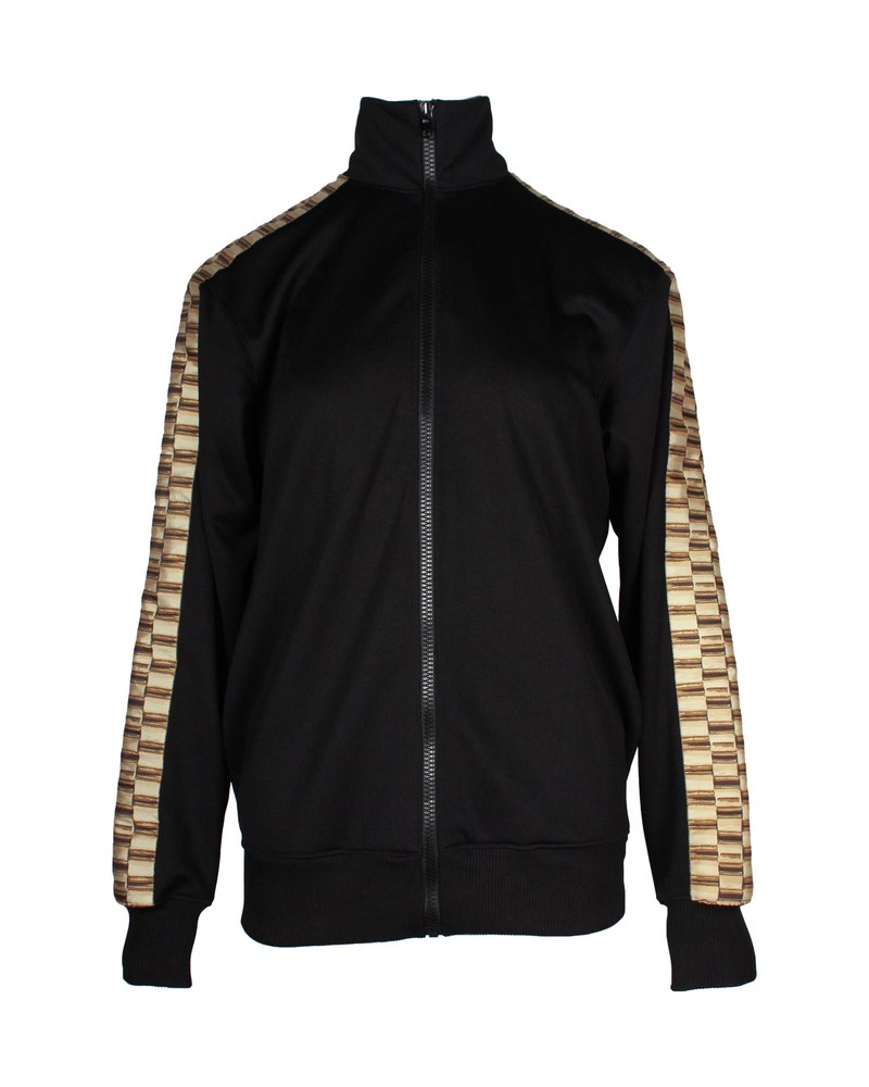 Moschino Couture Embroidered Bear Bomber Jacket in Black Polyester 7703680679996