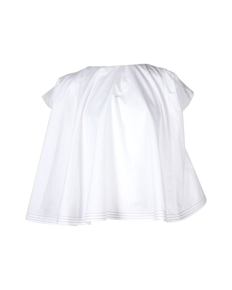 Loewe Volume Top in White Cotton 7703681040444