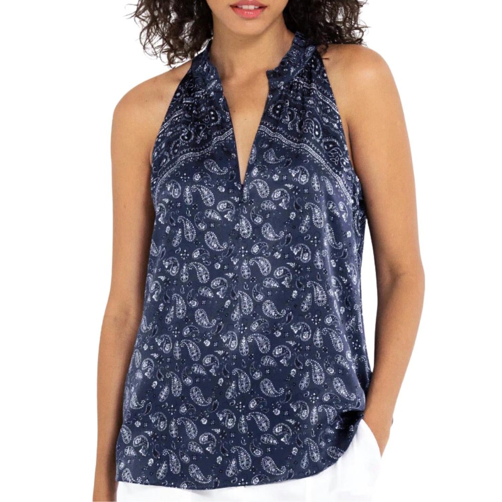 Scuba Top In Midnight Bandana 7803982774332