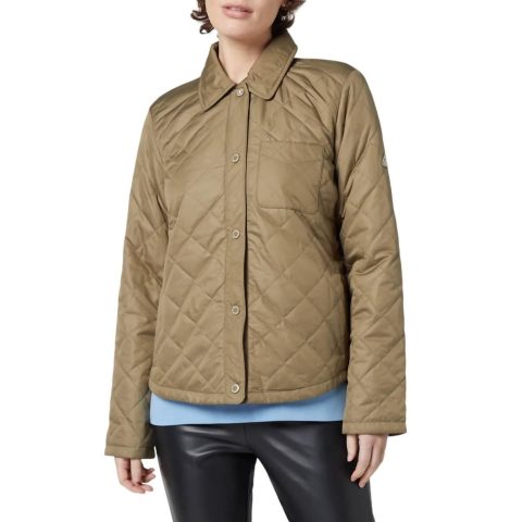 Blue Caps Quilt Jacket In Dusky Green 7803989065788