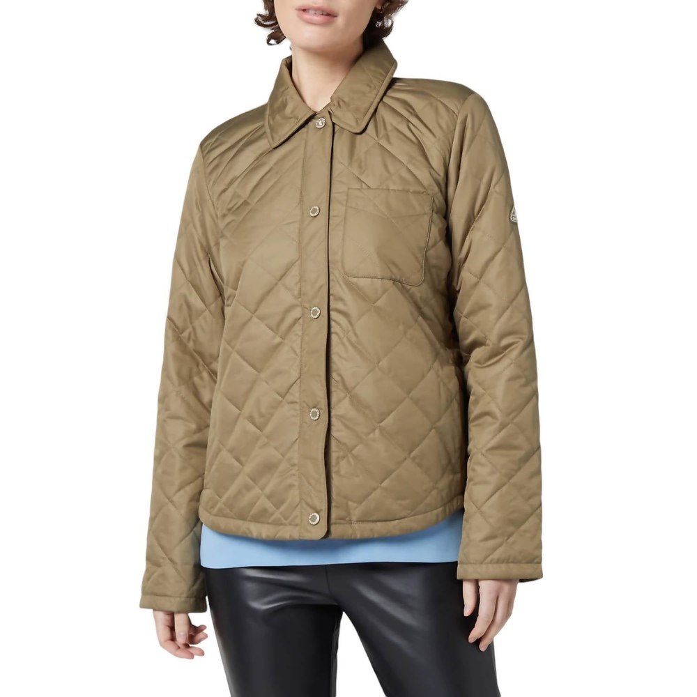 Blue Caps Quilt Jacket In Dusky Green 7803989065788