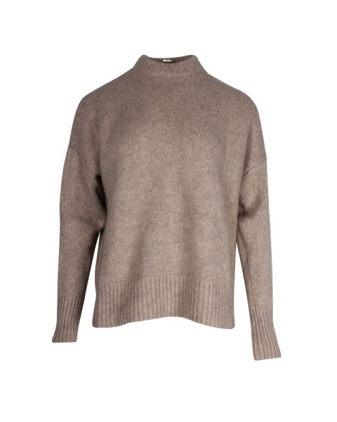 Co Knit Sweater in Brown Cashmere 7703682318396